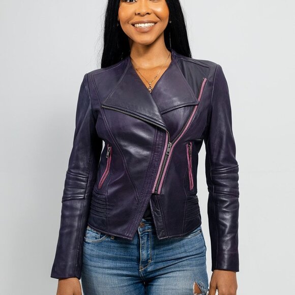 Leather Newyork Jackets & Blazers - Trish Fashion Leather Jacket